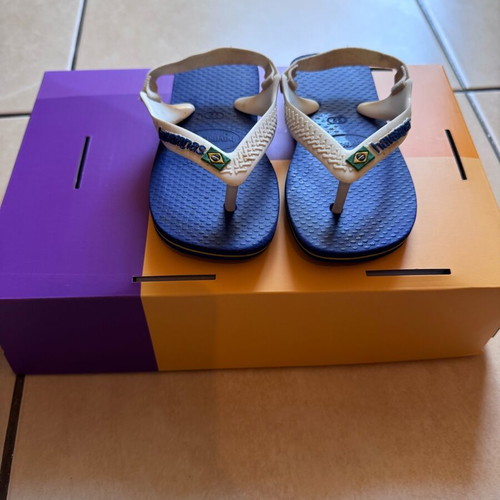 Havaianas baby sandals size 22 used