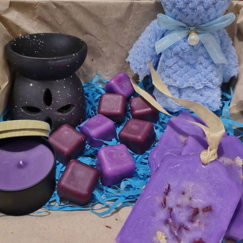 Scented Moments Box Lavender New Handmade Gift Set