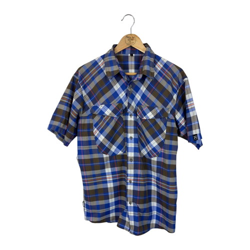 Haglöfs men's trekking shirt size L used, multicolor