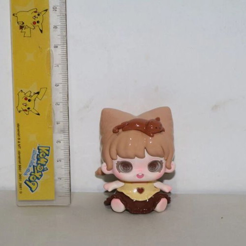 Miniature anime girl toy figure like new