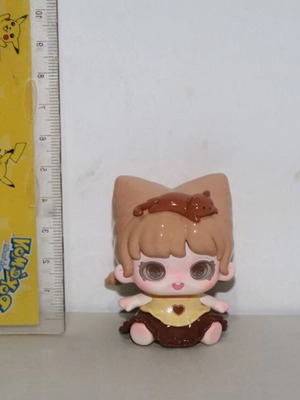 Miniature anime girl toy figure like new