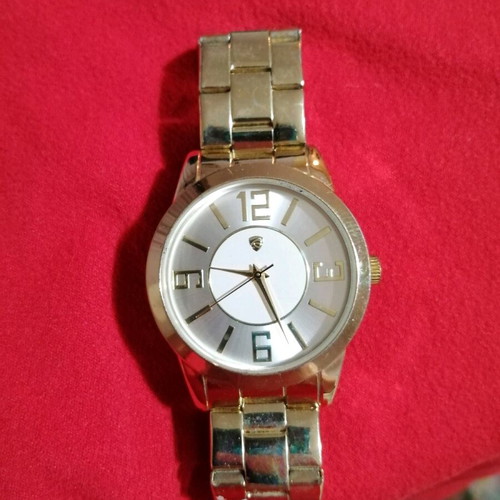 Auriol men's watch like new, gold color