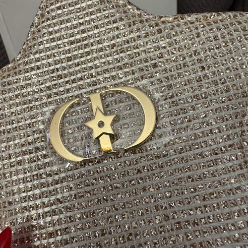 Dior Star Trousse pouch new, gold