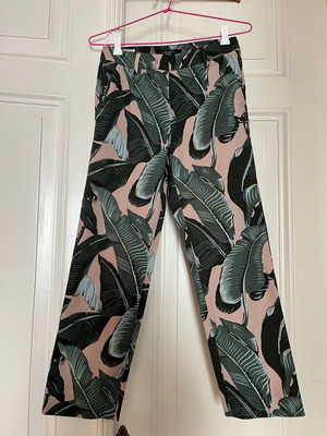 Max Mara Weekend γυναικείο παντελόνι καινούργιο, ροζ και πράσινο, μέγεθος M