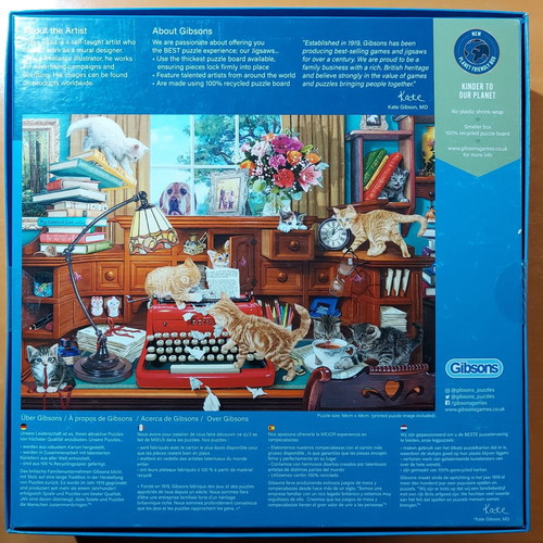 Gibsons Writer's Block 1000-piece puzzle