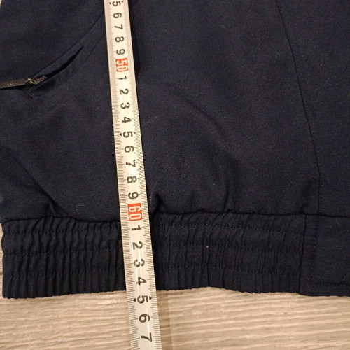 Adidas Vintage Track Jacket used, navy with red details, size M