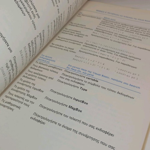Visual Basic 4 for Windows 95 used book in Greek