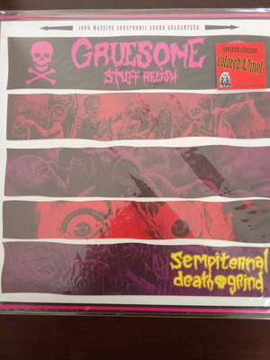 Gruesome Stuff Relish Sempiternal Death Grind LP like new, metal