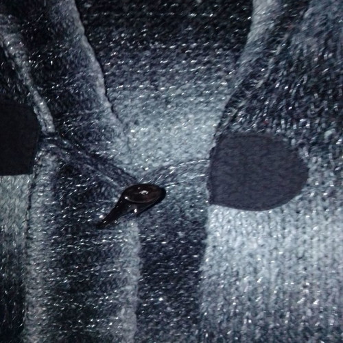Canda cardigan sweater used, gray, size M/L