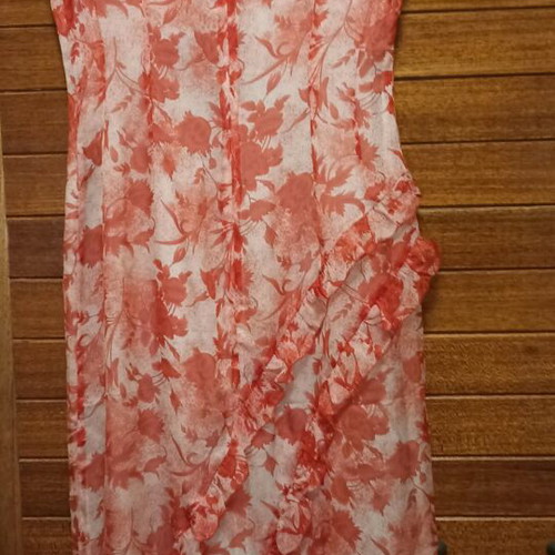 Silk sleeveless floral dress PERSONNE size XL