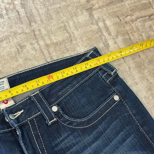 True Religion bootcut pants size L like new, blue