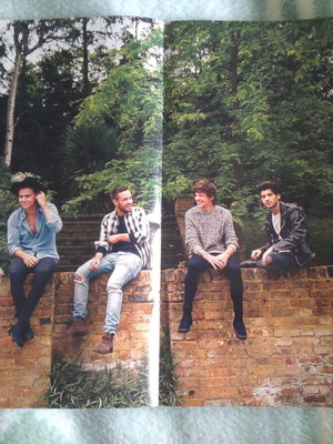 One Direction & Elyar Fox poster like new