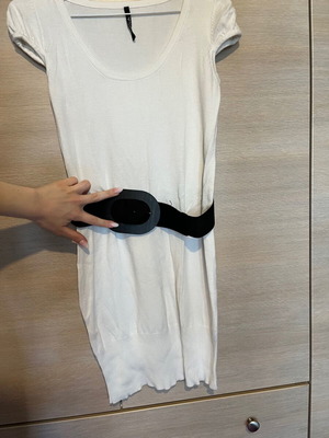 White dress used, size S
