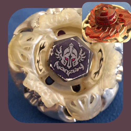 Perseus White Version Beyblade used