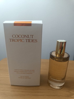 Zara Coconut Tropic Tides Eau de Parfum 50ml like new