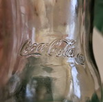 Γυάλινο μπουκάλι Coca Cola Zero 1 λίτρου σαν καινούργιο, σπάνιο
