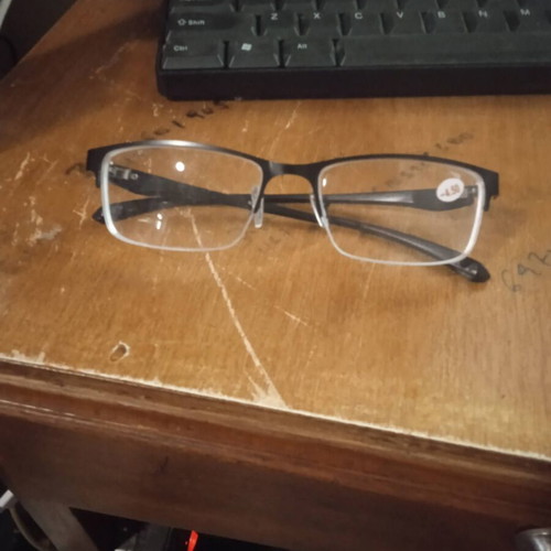 Myopia glasses -4.5, black