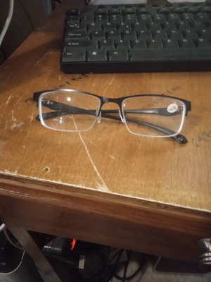 Myopia glasses -4.5, black