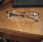 Myopia glasses -4.5, black