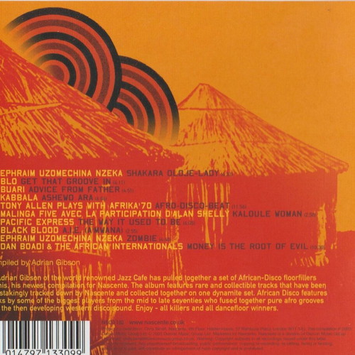 African Disco Deep Disco From 1970's Africa CD like new