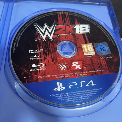 WWE 2K18 PS4 fighting game