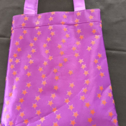 Las Divinas shoulder bag like new, multicolor purple