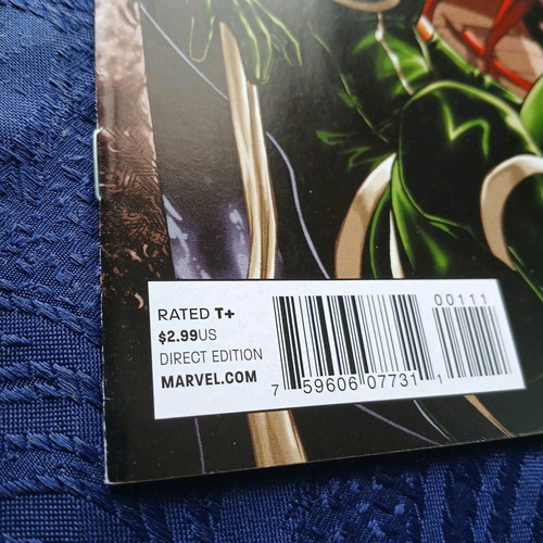 X-men Legacy 260.1 like new with David Baldeon signature