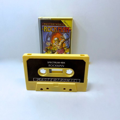 Rockman 1985 Spectrum ZX tape cassette used, complete in box