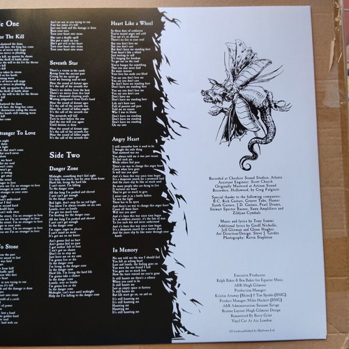 Black Sabbath Featuring Tony Iommi Seventh Star LP new, metal