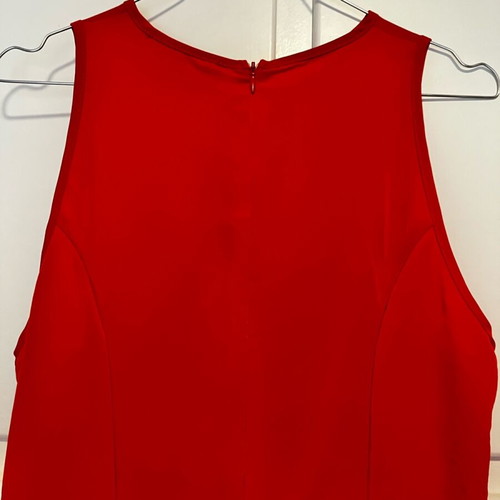 Karavan long red dress like new, size L