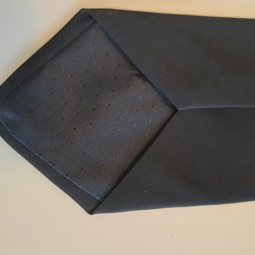 Vintage ties like new, set of 3, black and multicolor