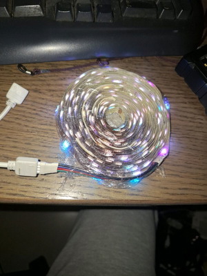Led RGB cable strip 2K about 2 meters like new