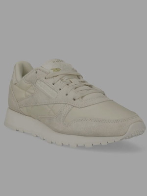 Reebok Classic Leather women's sports shoes new, beige
