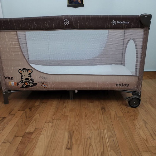 Playpen for baby, portable and foldable