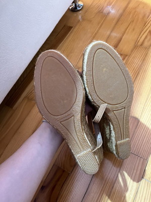 Migato platform sandals new, size 36, beige