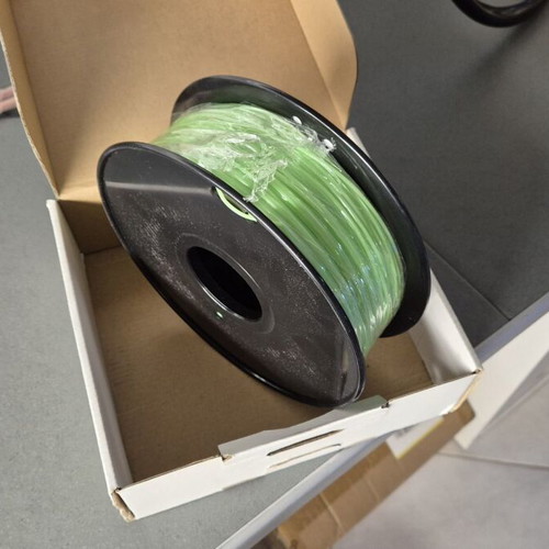 ABS 3D Printing Filament Green X-ABS Zortrax M200 800gr like new