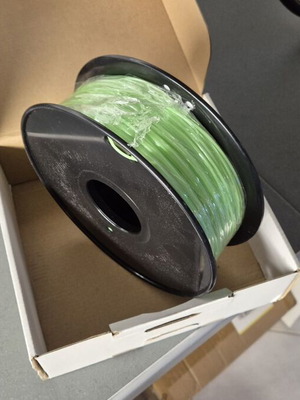 ABS 3D Printing Filament Green X-ABS Zortrax M200 800gr like new