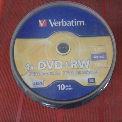 Verbatim DVD+RW επανεγγράψιμα 10άδα καινούργια