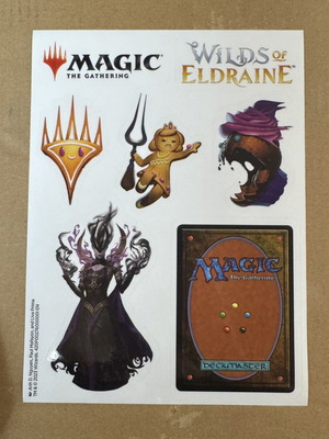 Magic the Gathering stickers new