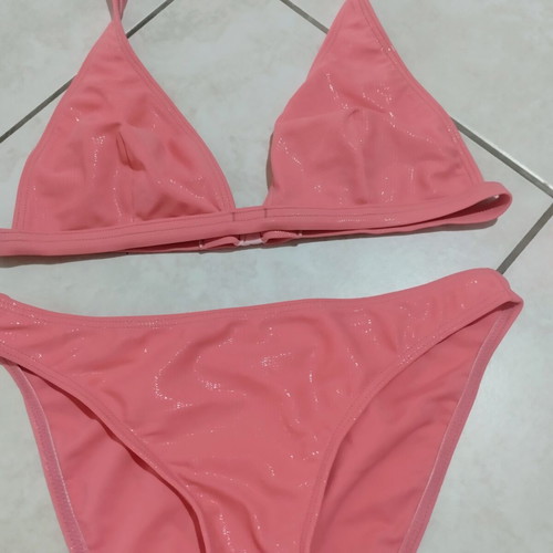 Bikini S salmon pink set like new, Stars