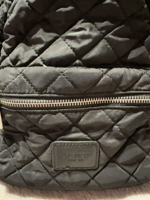 Pull&Bear Mini Backpack black quilted like new