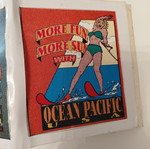Αυτοκόλλητα Ocean Pacific USA πακέτο 4 από 90s, σαν καινούργια