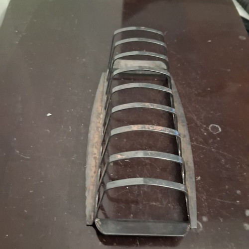 Bread slice holder Angora, like new, silver plated English
