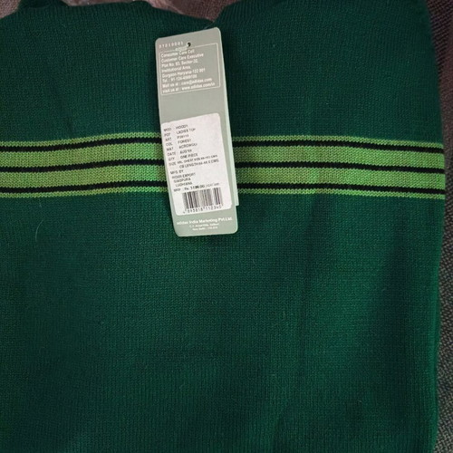 Adidas women's pullover with hood new green size M