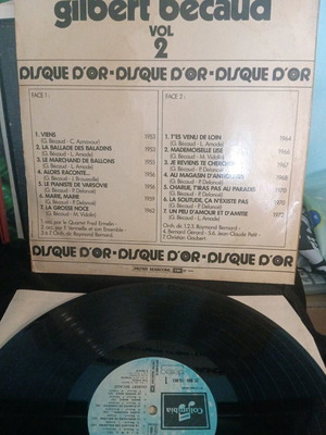 Gilbert Bécaud Disque d'Or Volume 2 used