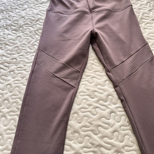 Luna&Miele high-waisted sports leggings dusty mauve-gray size M like new