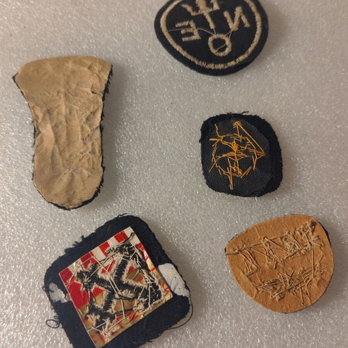 Military badges used, pack of five