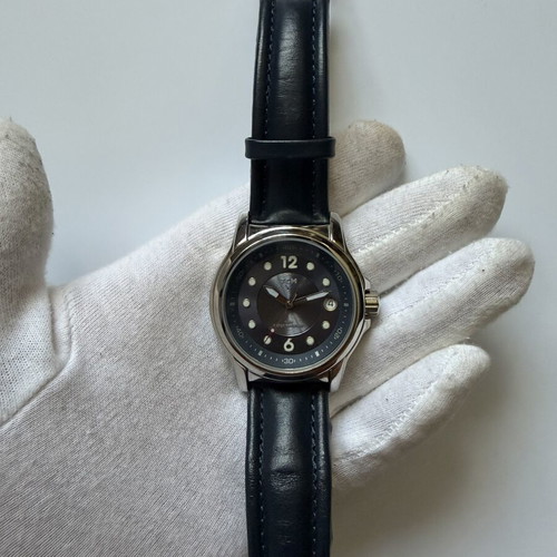 TCM Blue Dial 100M Diver watch like new, navy blue