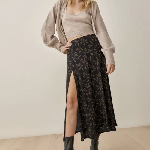 Reformation Zoe skirt like new, size S, black