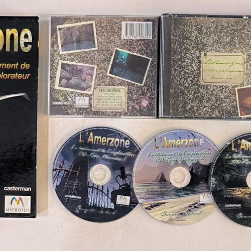 PC Amerzone Big Box Microids like new, French edition